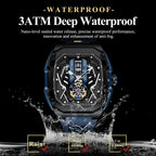 POEDAGAR Fashion Luxury Man Wristwatch Sport Waterproof Luminous Date Watches For Men Top Casual Quartz Silicone Men Watch Reloj