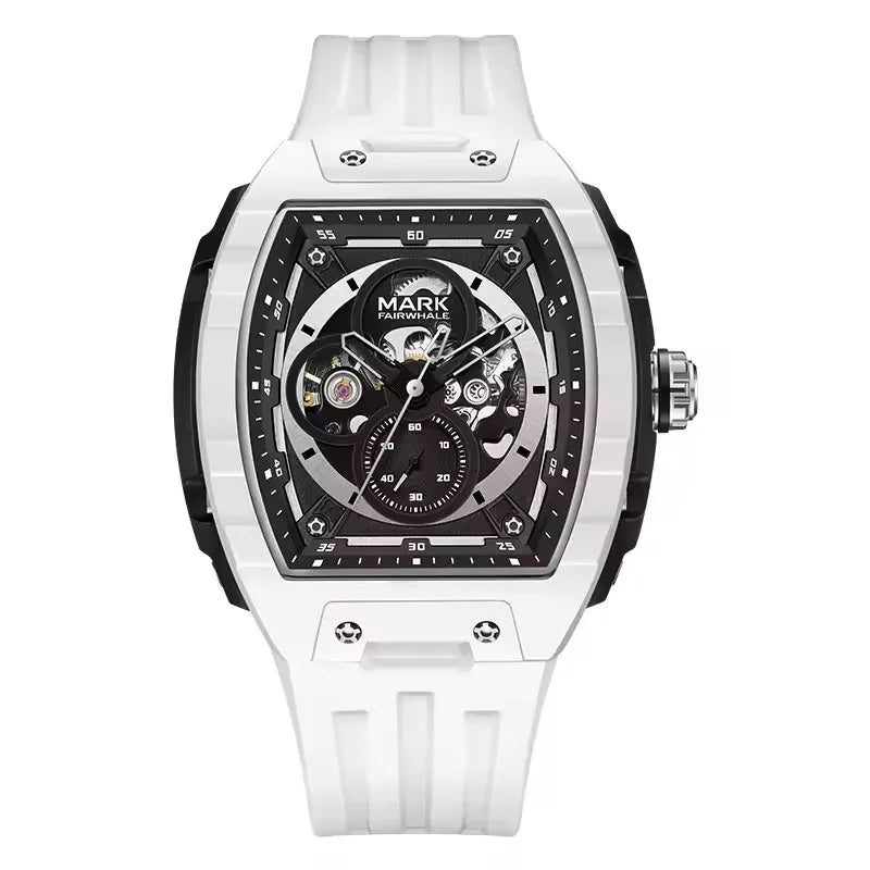 Mark Fairwhale 6003 New Retro Mechanical Men's Watch Creative Dial Waterproof Night Light Men's Automatic Watch reloj hombre